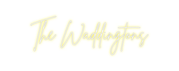 Custom Neon: The Waddingtons