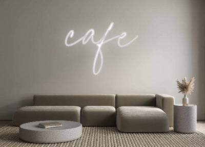 Custom Neon: cafe