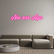 Custom Neon: Nae and Niya