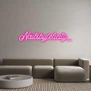 Custom Neon: Nailsbyfelici...