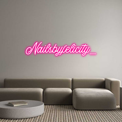 Custom Neon: Nailsbyfelici...