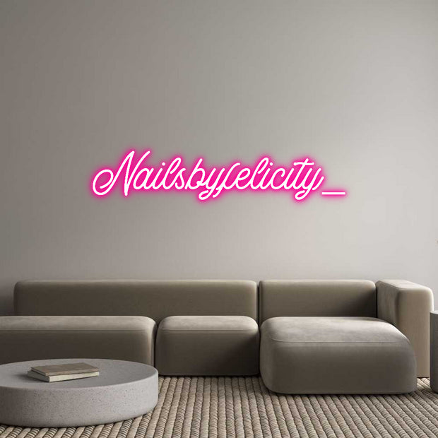Custom Neon: Nailsbyfelici...