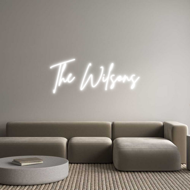 Custom Neon: The Wilsons