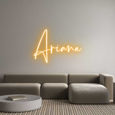 Custom Neon: Ariana