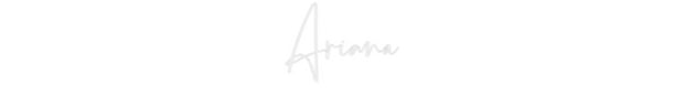 Custom Neon: Ariana