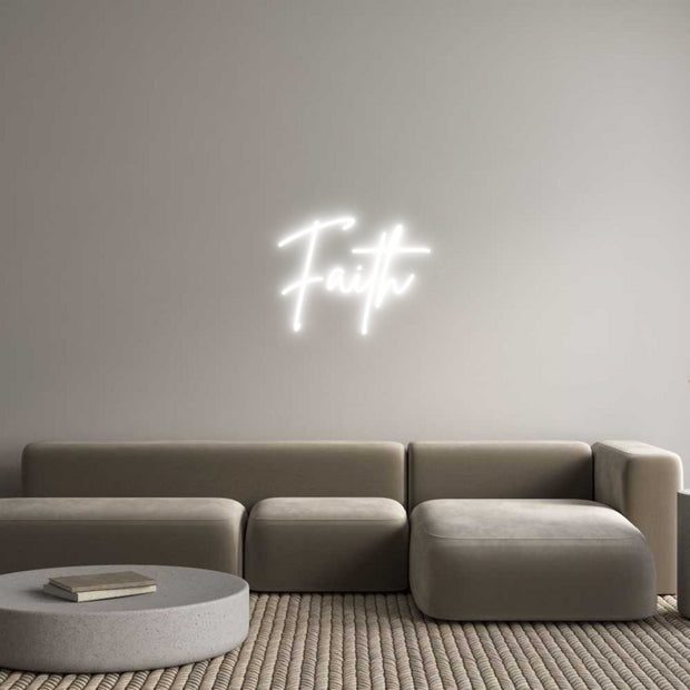 Custom Neon: Faith