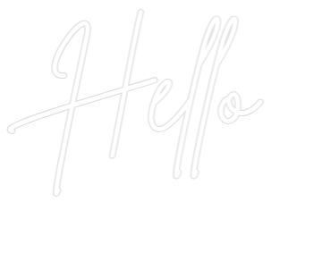 Custom Neon: Hello