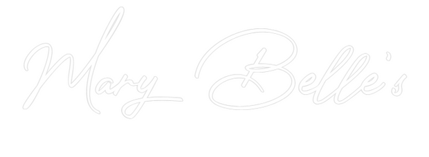 Custom Neon: Mary Belle's