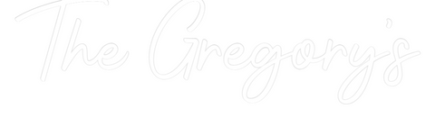 Custom Neon: The Gregory's