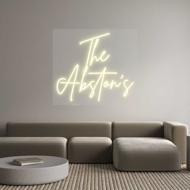 Custom Neon: The
Abston’s