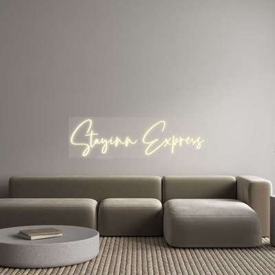 Custom Neon: Stayinn Express