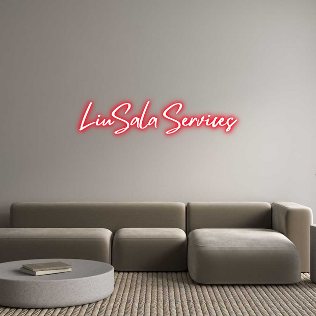 Custom Neon: LiuSala Servi...