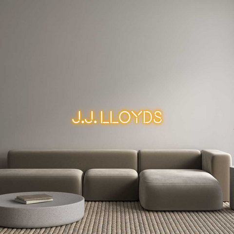 Custom Neon: J.J. LLOYDS