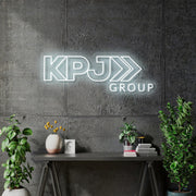 Custom Neon  -KPJgroup - Cool white -  50" x 18" - dimmer and delivery