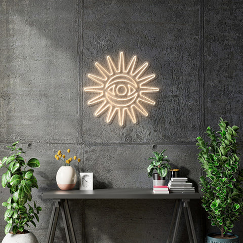 Custom neon | Mi-ko -  Size: 20inch x 20inch - Warm White -  incl Delivery, and 2yrs Warranty
