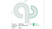 Custom neon -   Quick Park  - Size: 2ft x 1.69ft  - Green -  incl Shipping and 2yrs Warranty