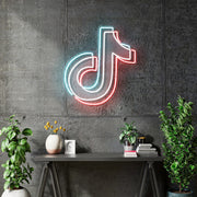 Custom Neon signs - LIVE and Tiktok  - indoor Signs - Fast delivery