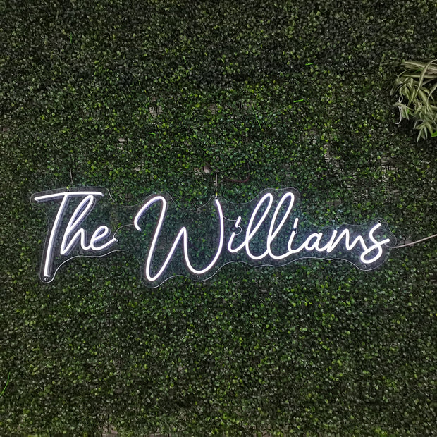 Surname Wedding Sign