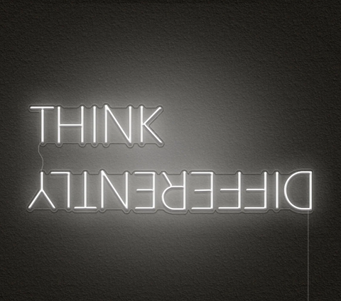 Think Differently - Handmade led neon sign – Neon On Demand