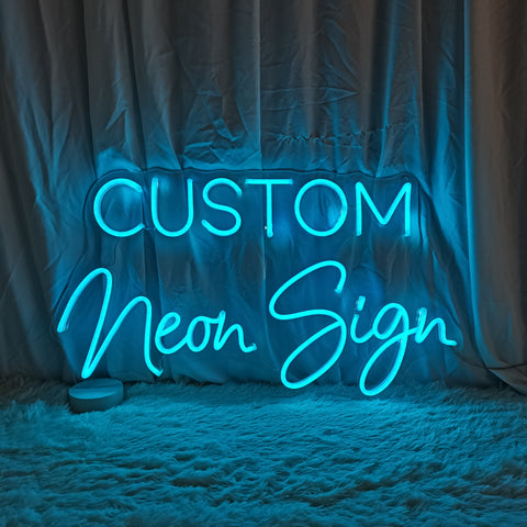 Custom Neon Signs - FREE UK Delivery