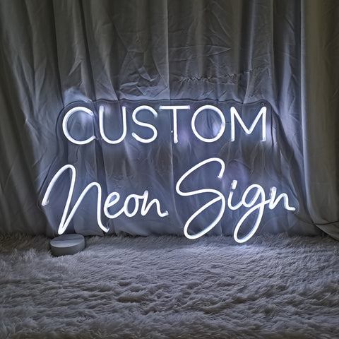 Custom Neon Signs - FREE UK Delivery