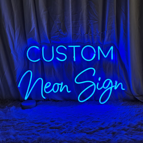 Custom Neon Signs - FREE UK Delivery