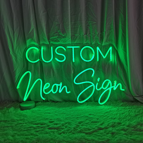 Custom Neon Signs - FREE UK Delivery