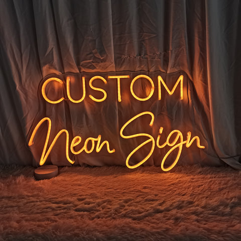 Custom Neon Signs - FREE UK Delivery