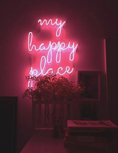 My Happy Place neon Sign