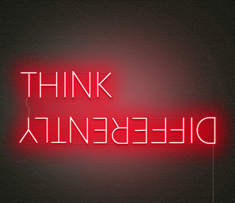 Think Differently - Handmade led neon sign – Neon On Demand