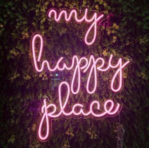 My Happy Place neon Sign