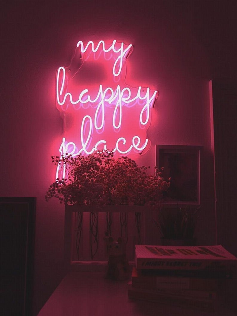 My Happy Place neon Sign