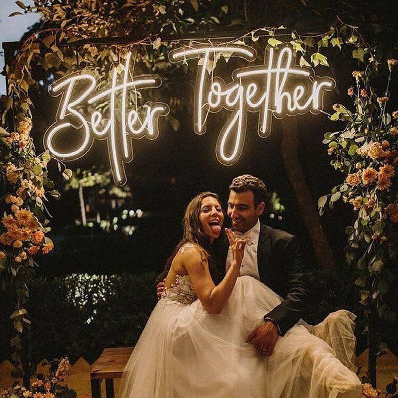 Weddings Neon Signs | Romantic LED Lighting for Your Special Day