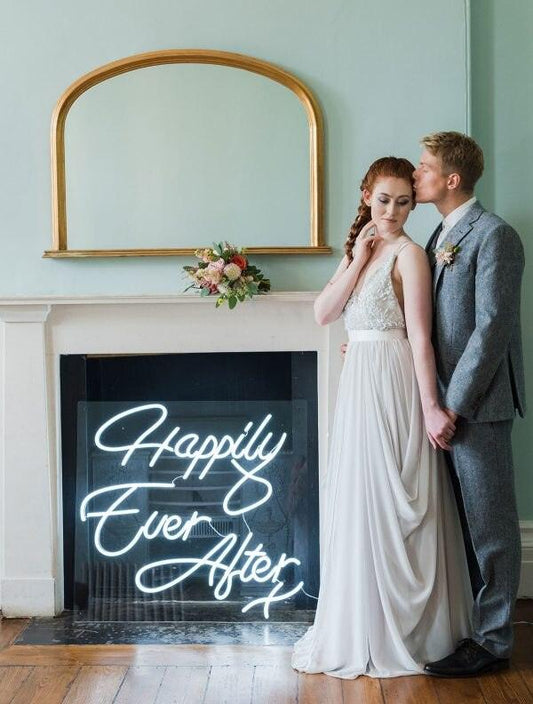 Happily ever after neon sign led sign party neon light - Neon On Demand