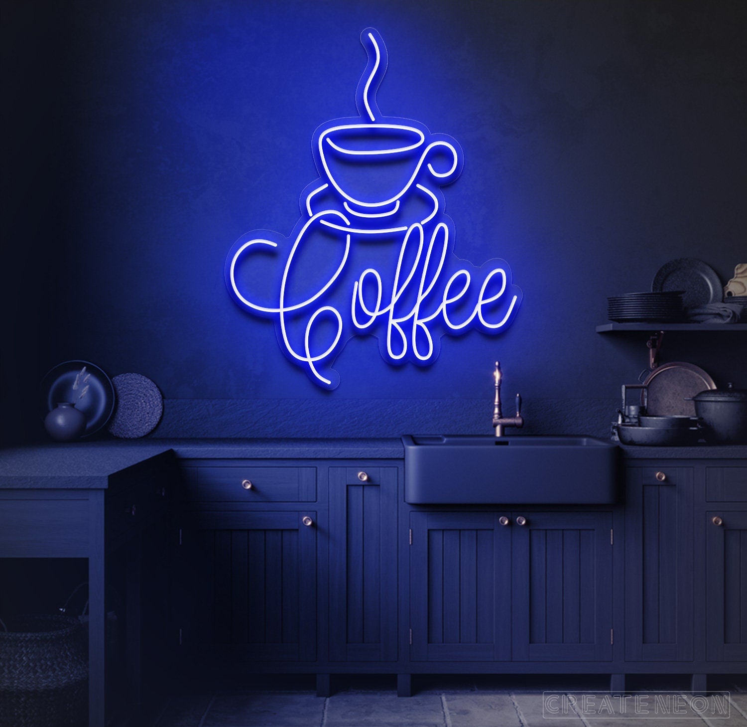 Coffee Neon Sign, Coffee shop LED neon sign – Neon On Demand