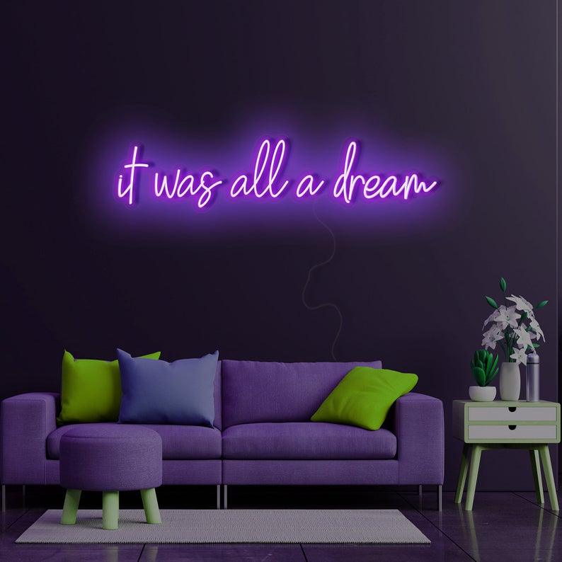It was all a dream led 2025