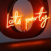 let's party Custom LED Neon Light Signs Decoration - Neon On Demand