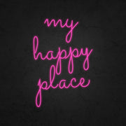 My Happy Place neon Sign