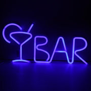 Neon Light BAR Letters Shaped LED Neon Light Shop Signs Lights With Remote Control - Neon On Demand