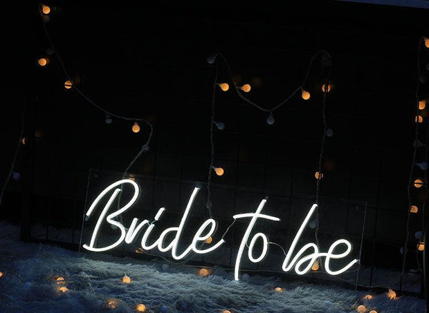 Sign Bride To Be Neon Sign Light Waterproof Flex Led LED Light Signs - Neon On Demand