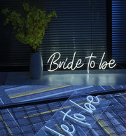 Sign Bride To Be Neon Sign Light Waterproof Flex Led LED Light Signs - Neon On Demand