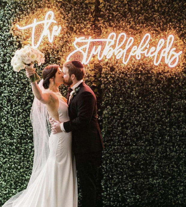 Wedding neon sign for reception | Wedding Decorations | Wedding Decor | Wedding Gifts | Custom neon | Light Neon Sign Wedding Worldwide - Neon On Demand